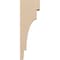 Ekena Millwork 3"W x 6"D x 18"H Thin Mediterranean Rough Cedar Woodgrain TimberThane Corbel, Primed Tan CORUR03X06X18MEDRCPR - alternate 4
